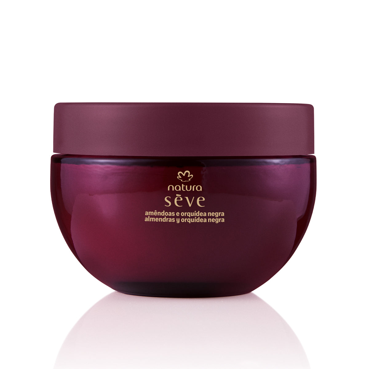Natura Seve Creme Corporal Perfumado Amêndoas e Orquídea Negra-200g