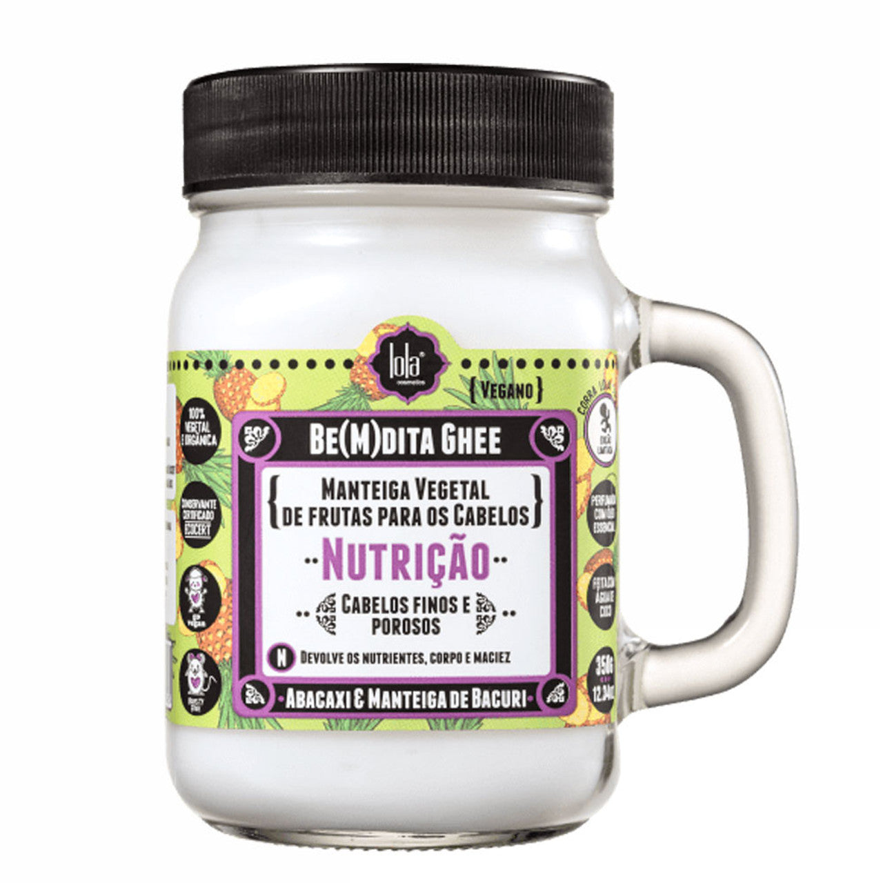 Lola From Rio Máscara Nutrição Abacaxi e Manteiga Bacuri-350g