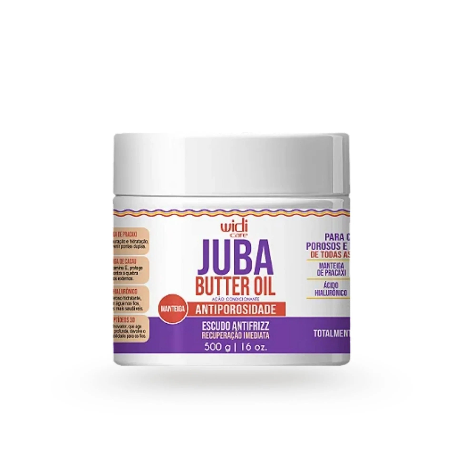 Widi Juba Butter Oil Antiporosidade - 500g