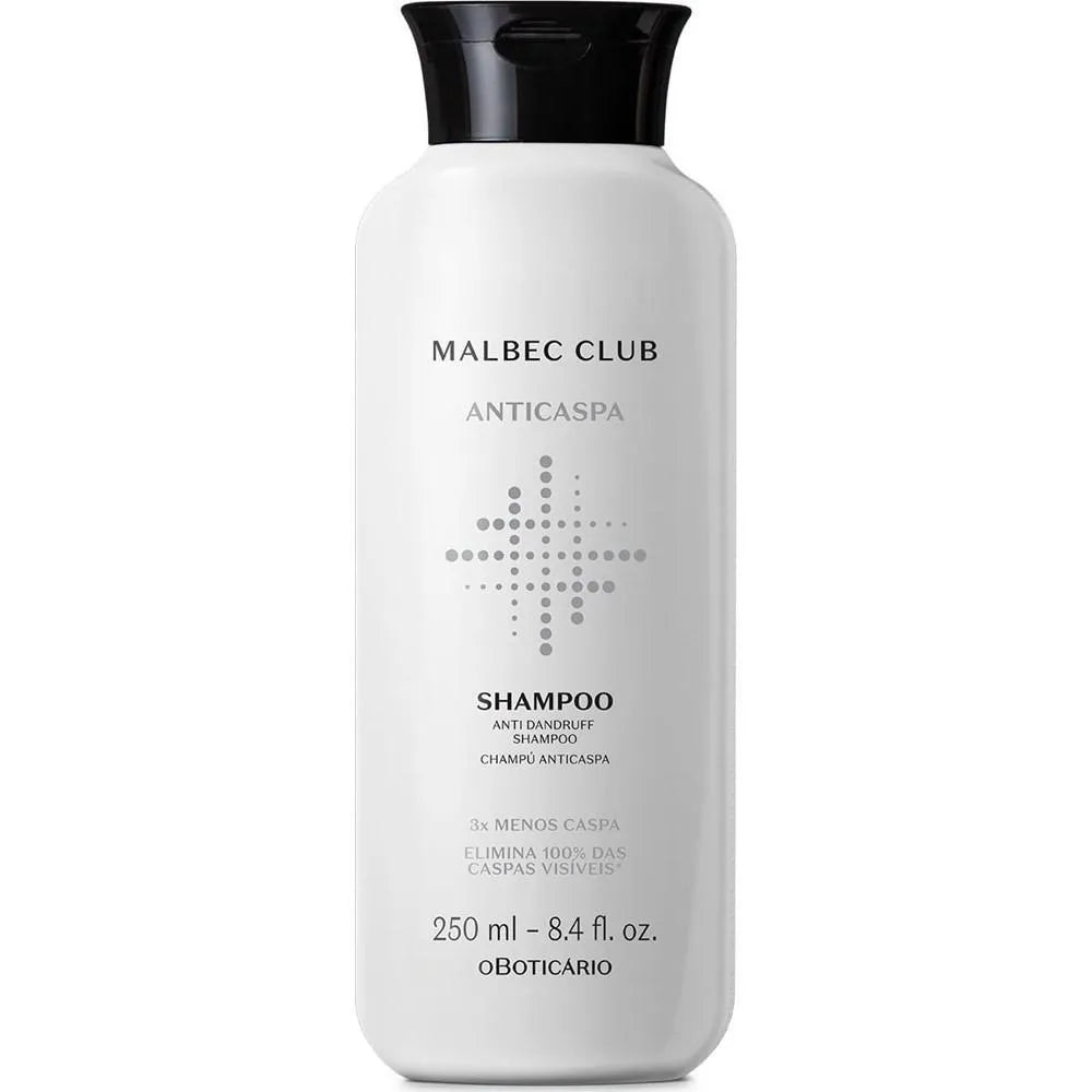 OBoticário Malbec Club Shampoo Anticaspa-250ml