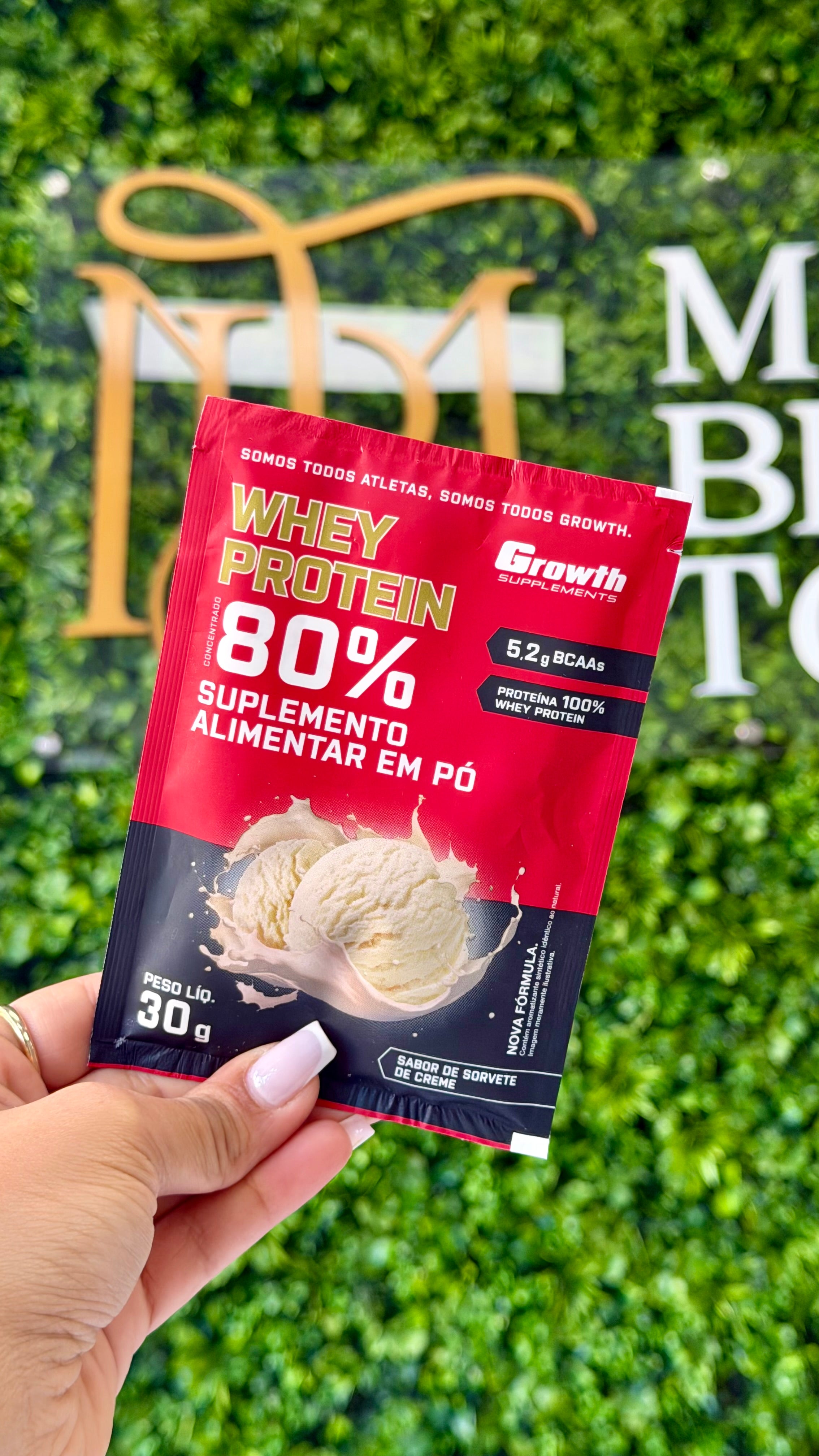 Growth Whey Protein Sachê 30g-Escolha