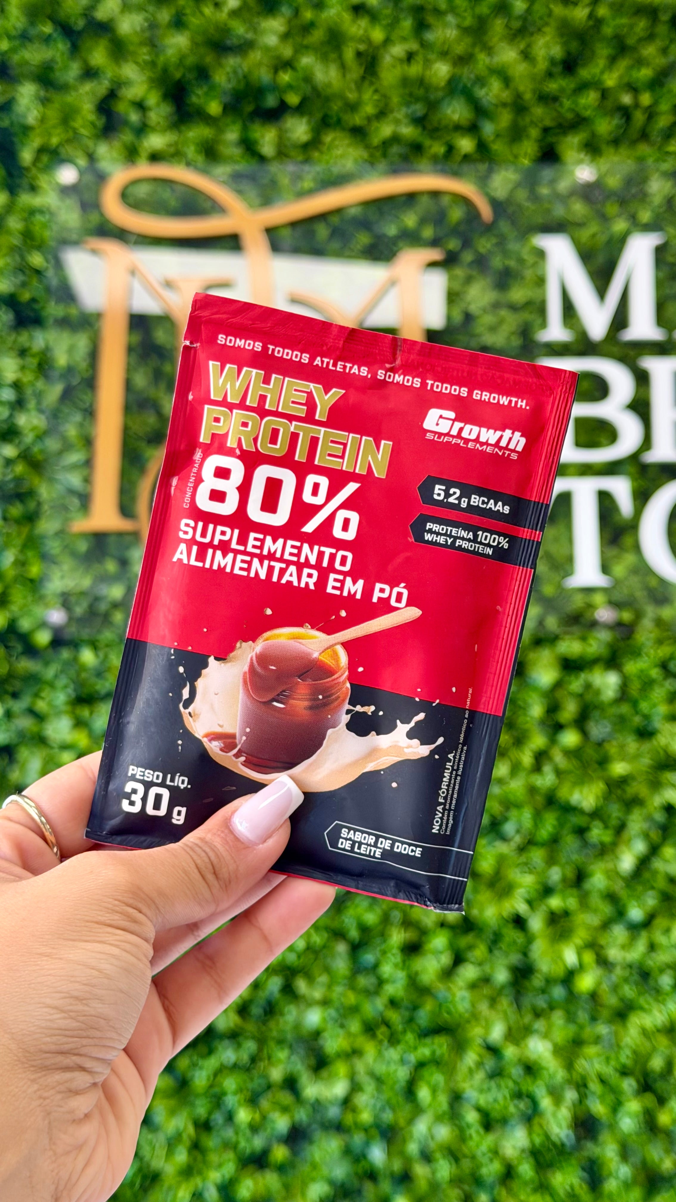 Growth Whey Protein Sachê 30g-Escolha