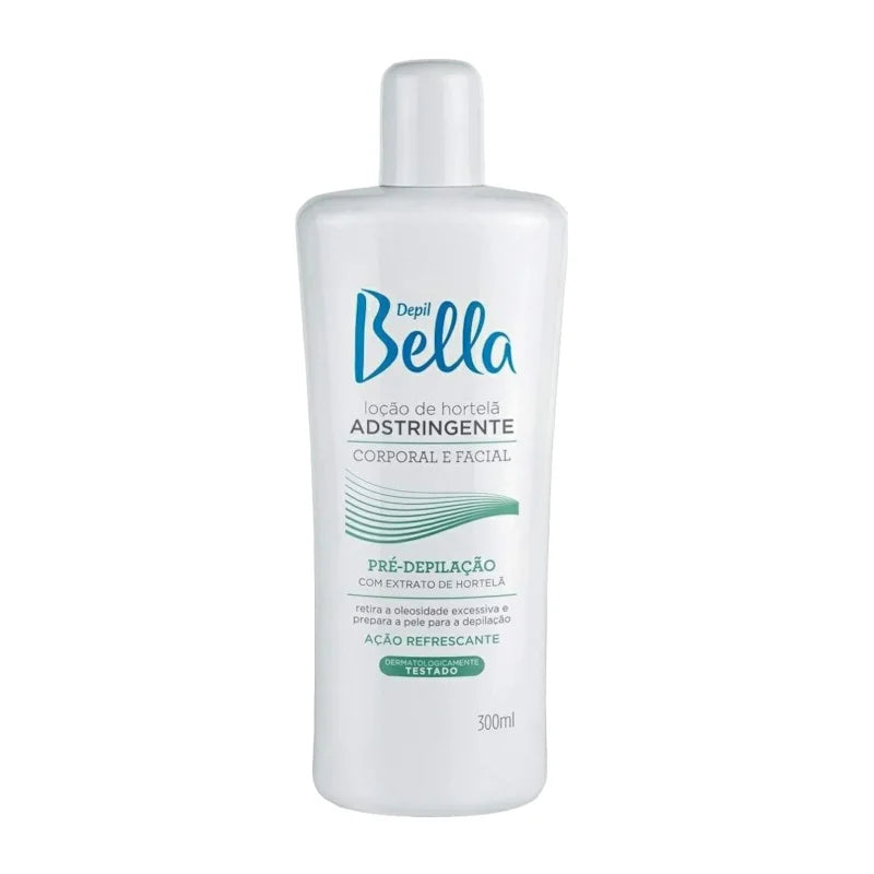 Debil Bella Loção de Hortelã Adstringente Corporal e Facial Pré-Depilaçã0-300ml