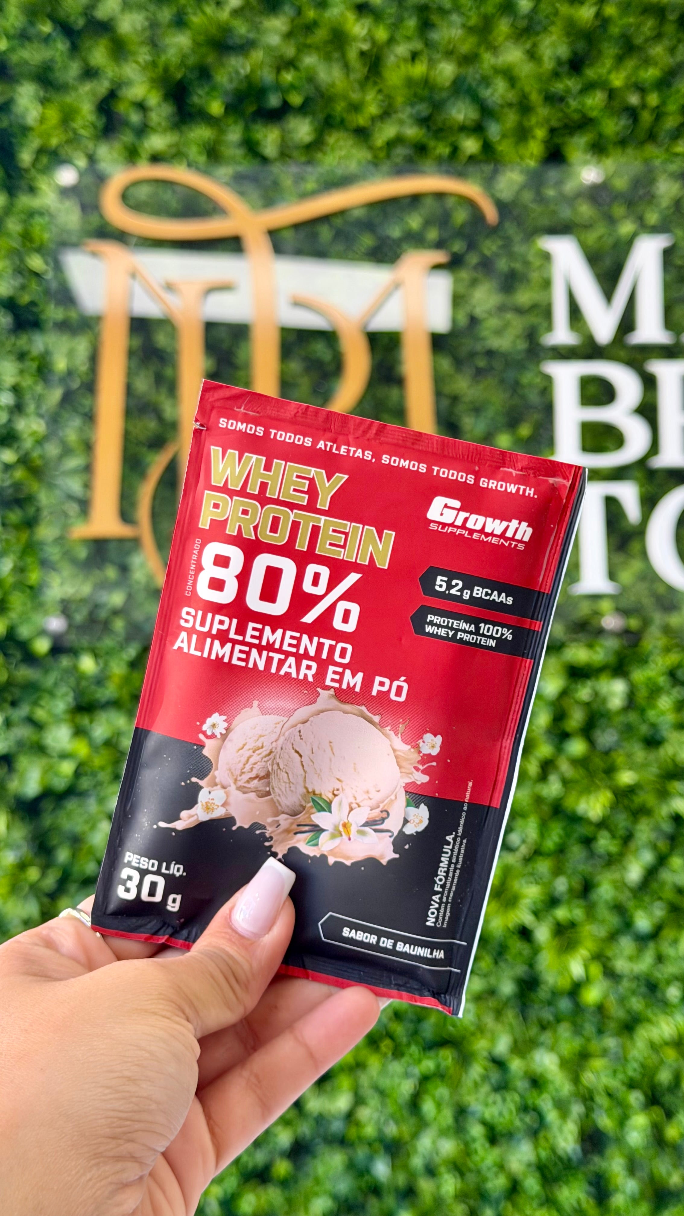 Growth Whey Protein Sachê 30g-Escolha