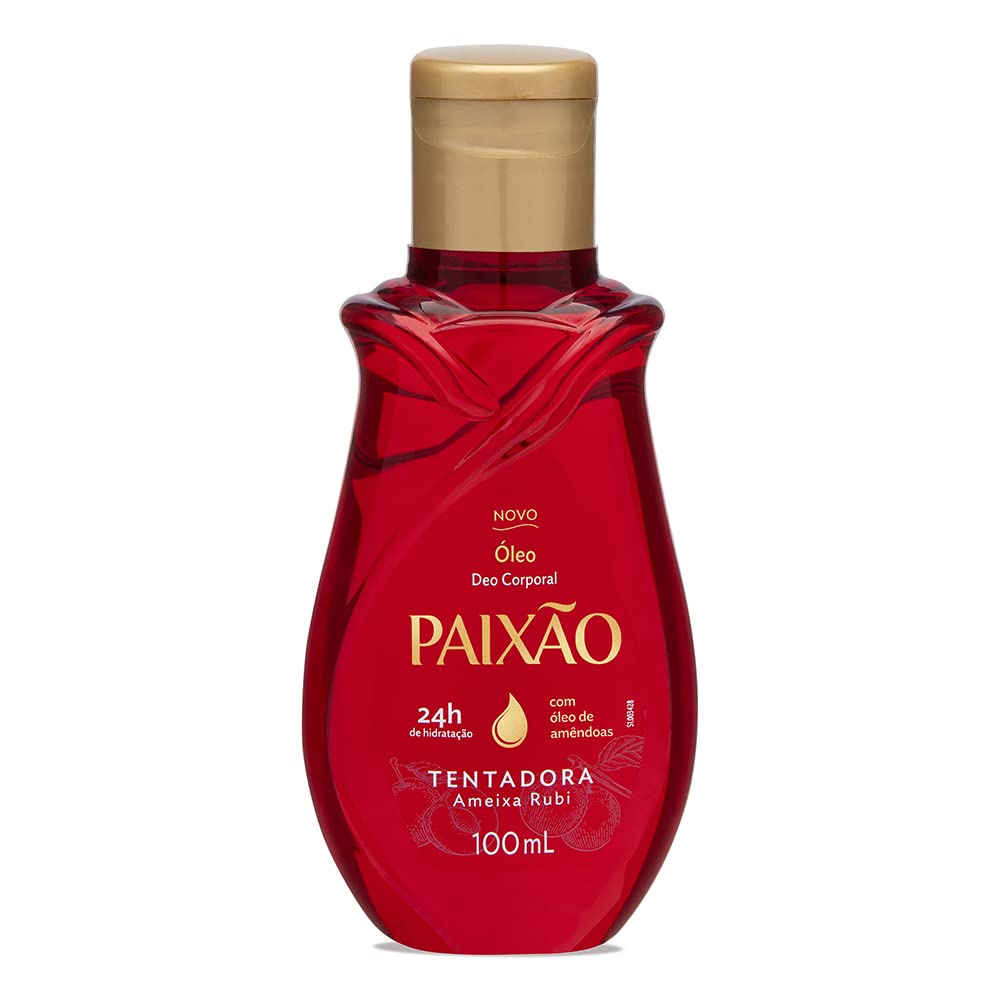Paixão Óleo Corporal Tentadora Ameixa Rubi - 100ml