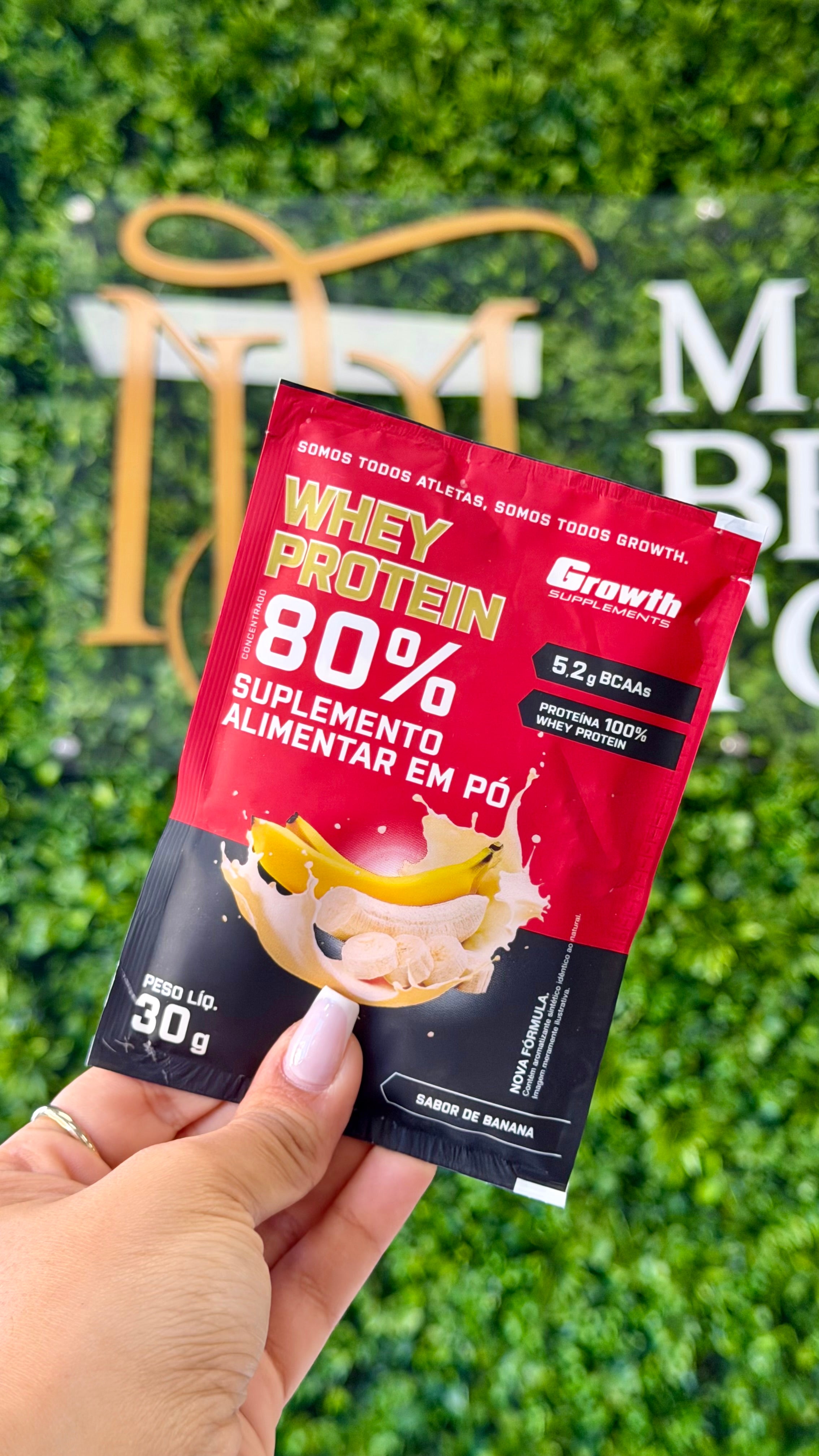 Growth Whey Protein Sachê 30g-Escolha