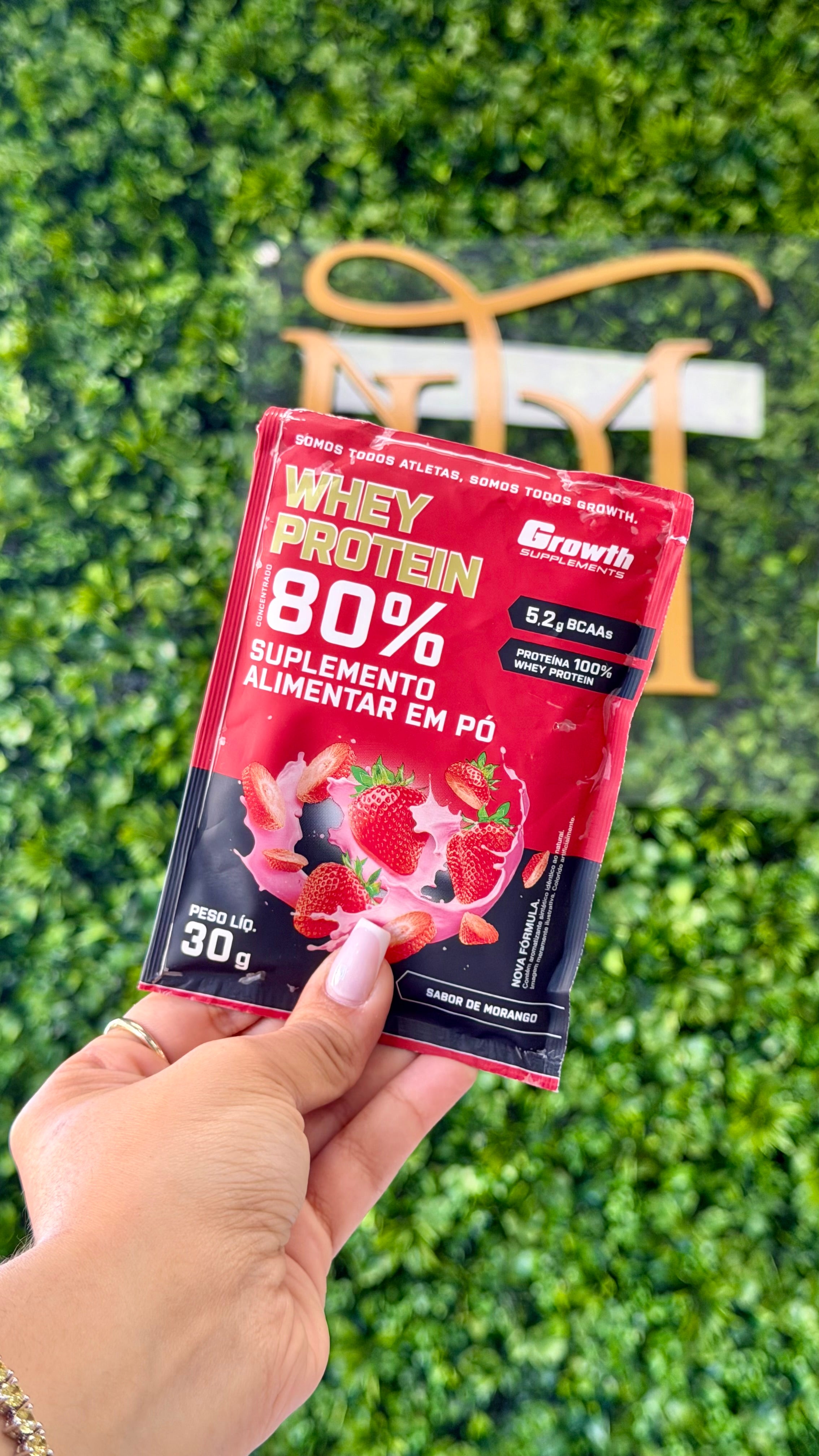 Growth Whey Protein Sachê 30g-Escolha
