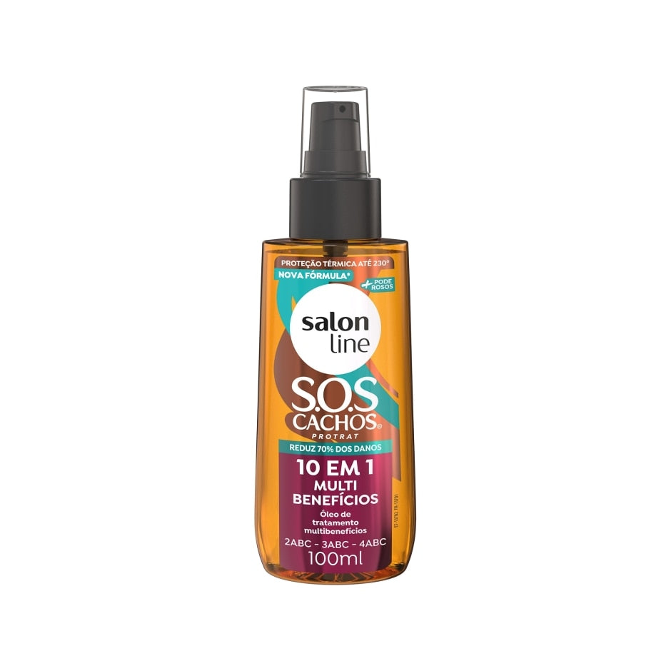 Salon Line S.O.S Cachos 10 em 1 Multi Benefícios-42ml