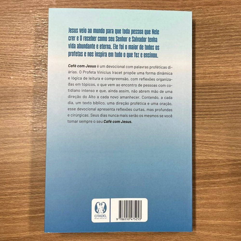 Café com Jesus Palavras Proféticas Para Cada Dia- Vinicius Iracet