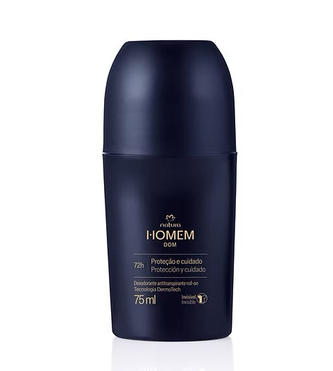 Natura Homem Dom Desodorante Antitranspirante Roll-On-75ml