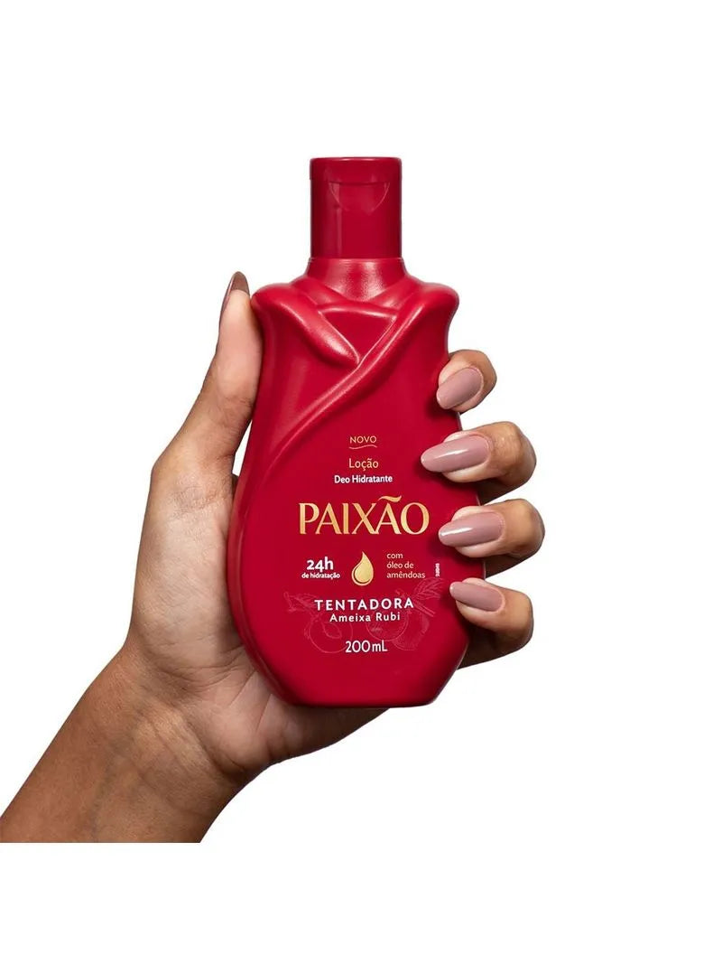 Paixão Loção Hidratante Tentadora Ameixa Rubi-200ml