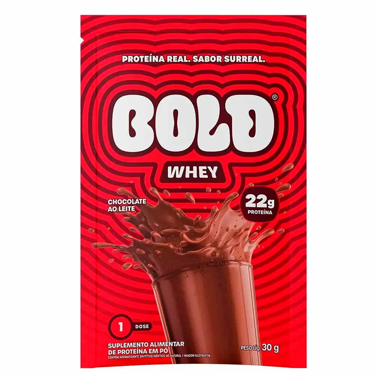 Bold Whey Protein Sachê Mousse de Chocolate-30g