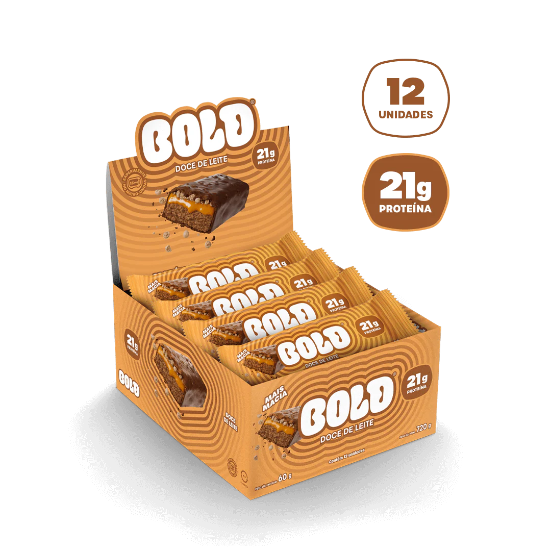Bold Barra de Proteína Doce de Leite-60g
