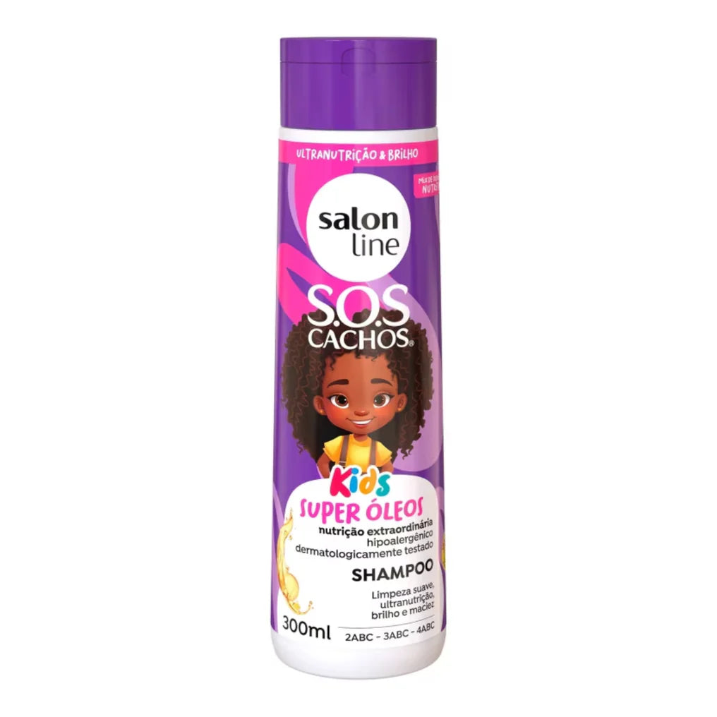 Salon Line SOS Cachos Super Óleos Kids Shampoo-300ml