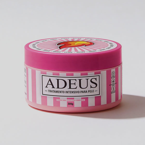 Adeus Tratamento Intensivo Para Pele Creme Para Massagem Corporal-300g