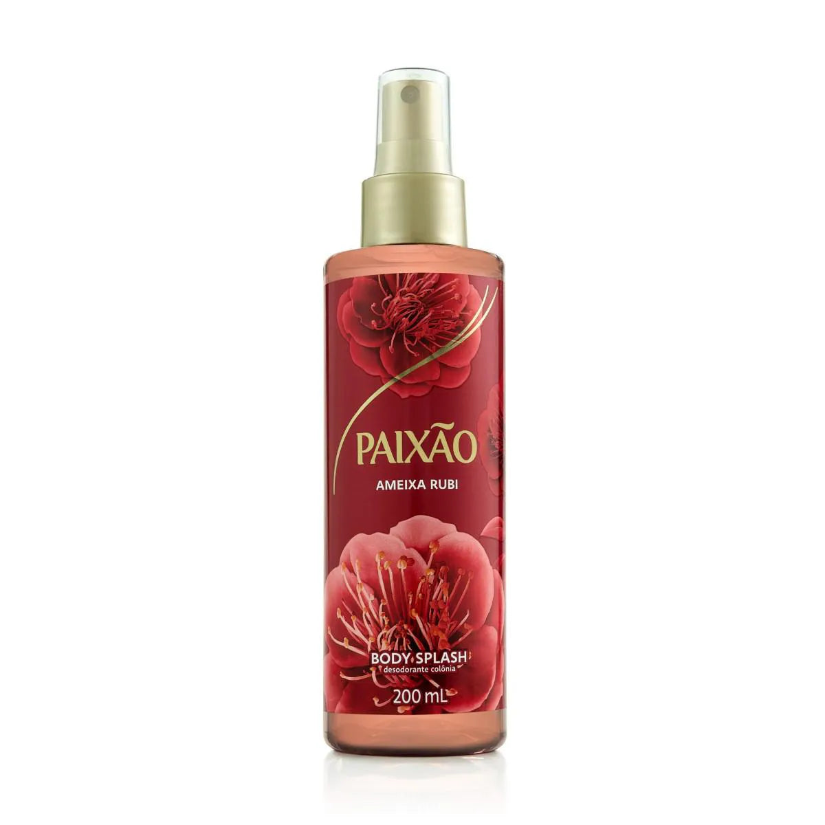 Paixão Ameixa Rubi Body Splash Desodorante Colônia-200ml