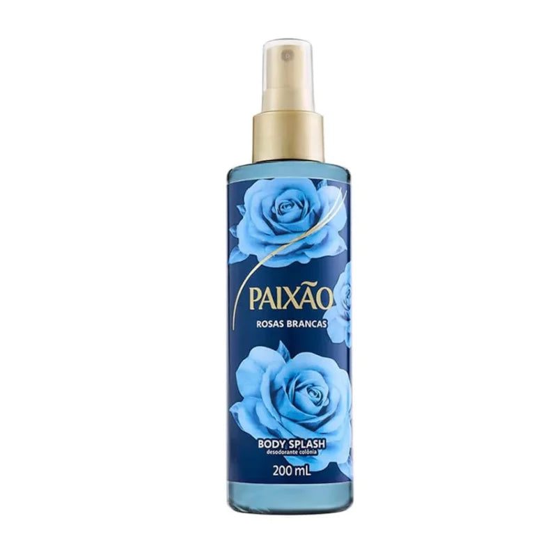 Paixão Rosas Brancas Body Splash Desodorante Colônia-200ml
