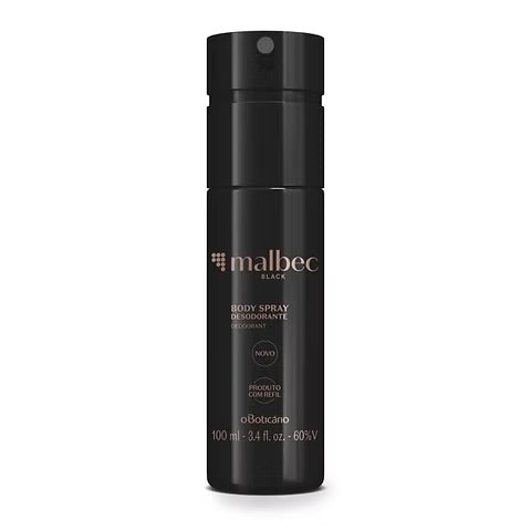 OBoticário Body Spray Desodorante Malbec Black-100ml