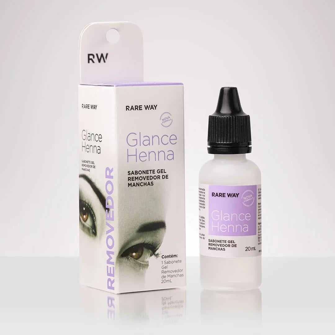 Rare Way Glance Henna Sabonete em Gel Removedor-20ml