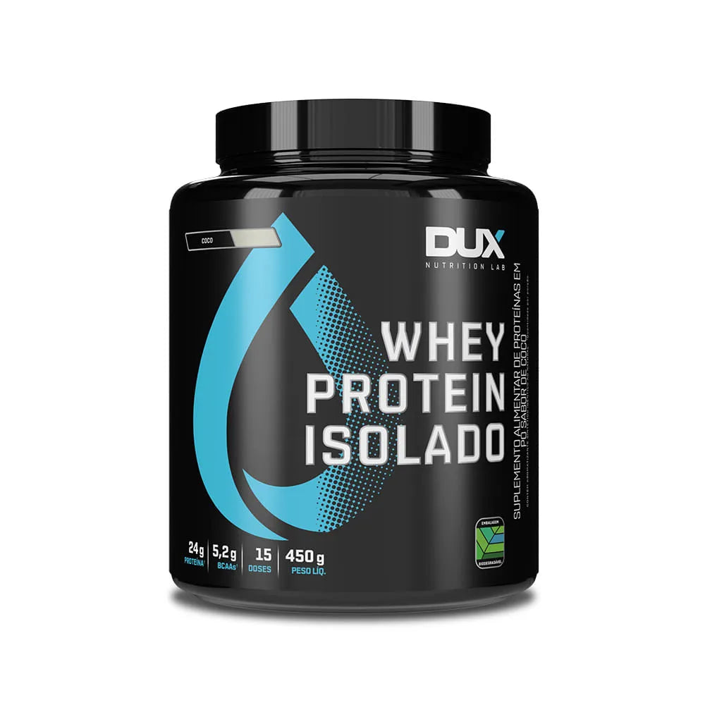 Dux Whey Protein Isolado Coco-450g