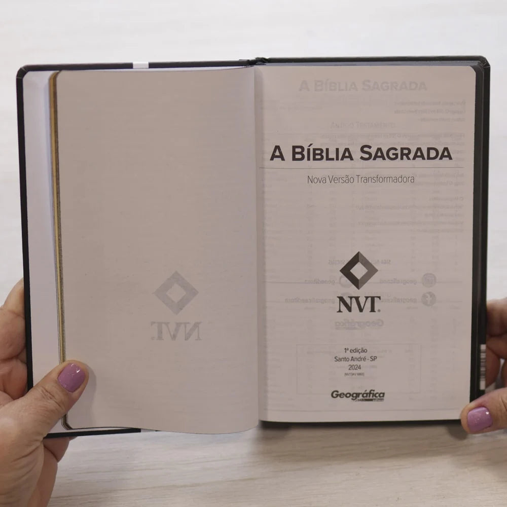 Bíblia Sagrada Jesus Cristo Letra Grande-Versão NVT