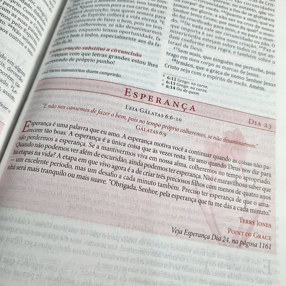 Bíblia da Mulher de Fé Letra Normal-Versão NVI