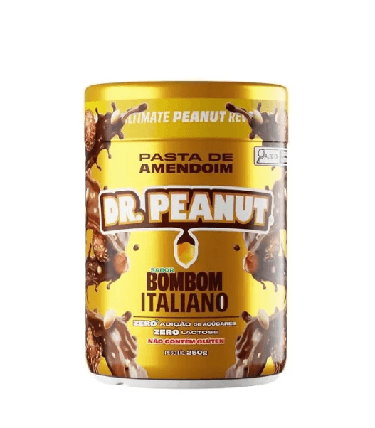 Dr Peanut Pasta de Amendoim Bombom Italiano Sem Açúcar-250g