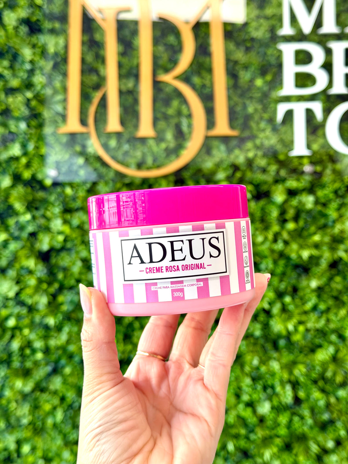Adeus Tratamento Intensivo Para Pele Creme Para Massagem Corporal-300g