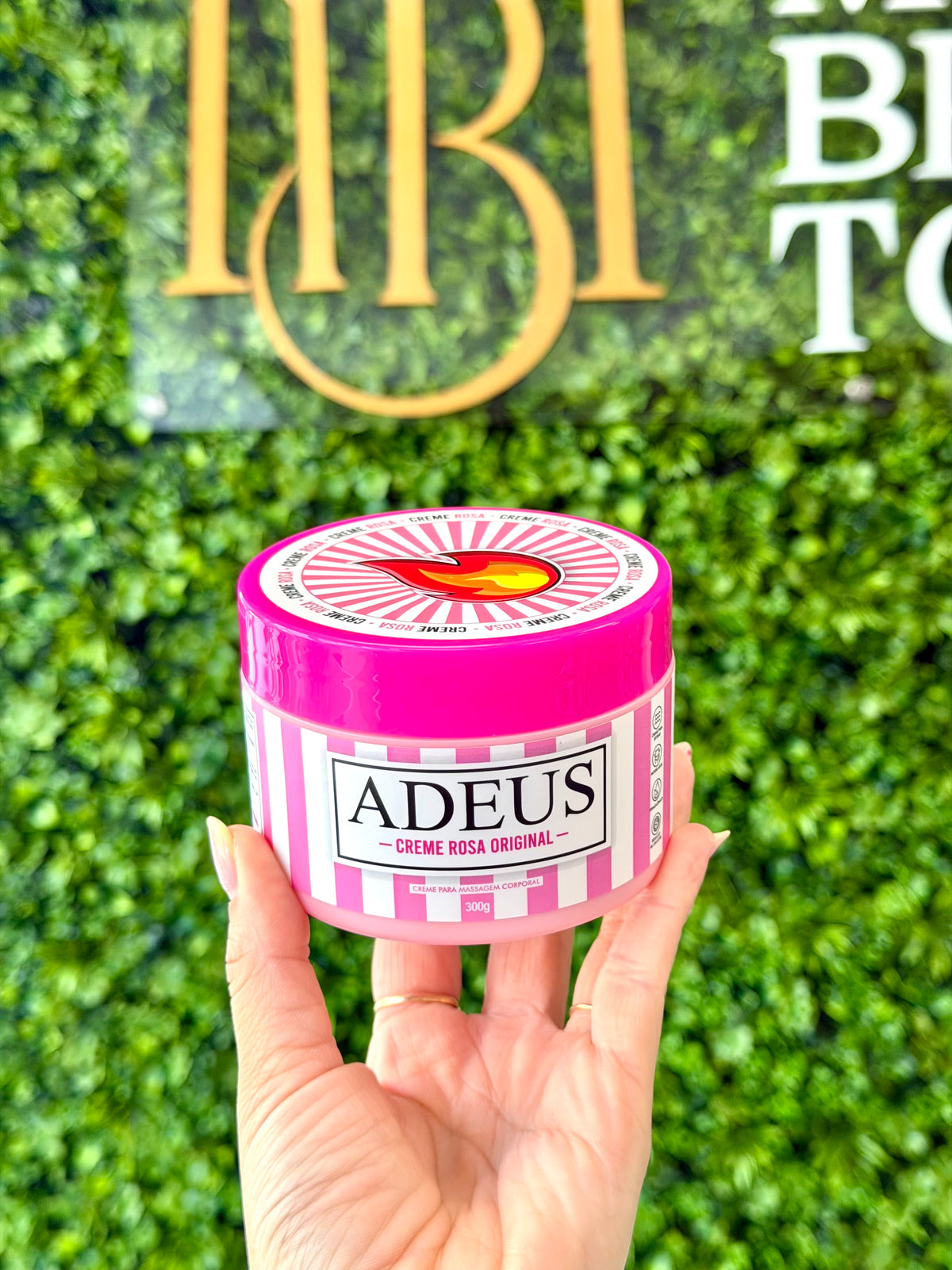 Adeus Tratamento Intensivo Para Pele Creme Para Massagem Corporal-300g