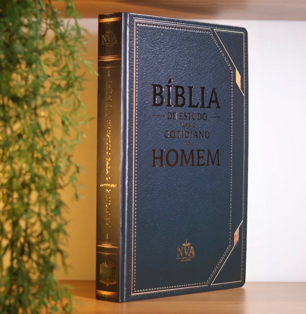 Bíblia De Estudo Para O Cotidiano Do Homem-Versão NVA