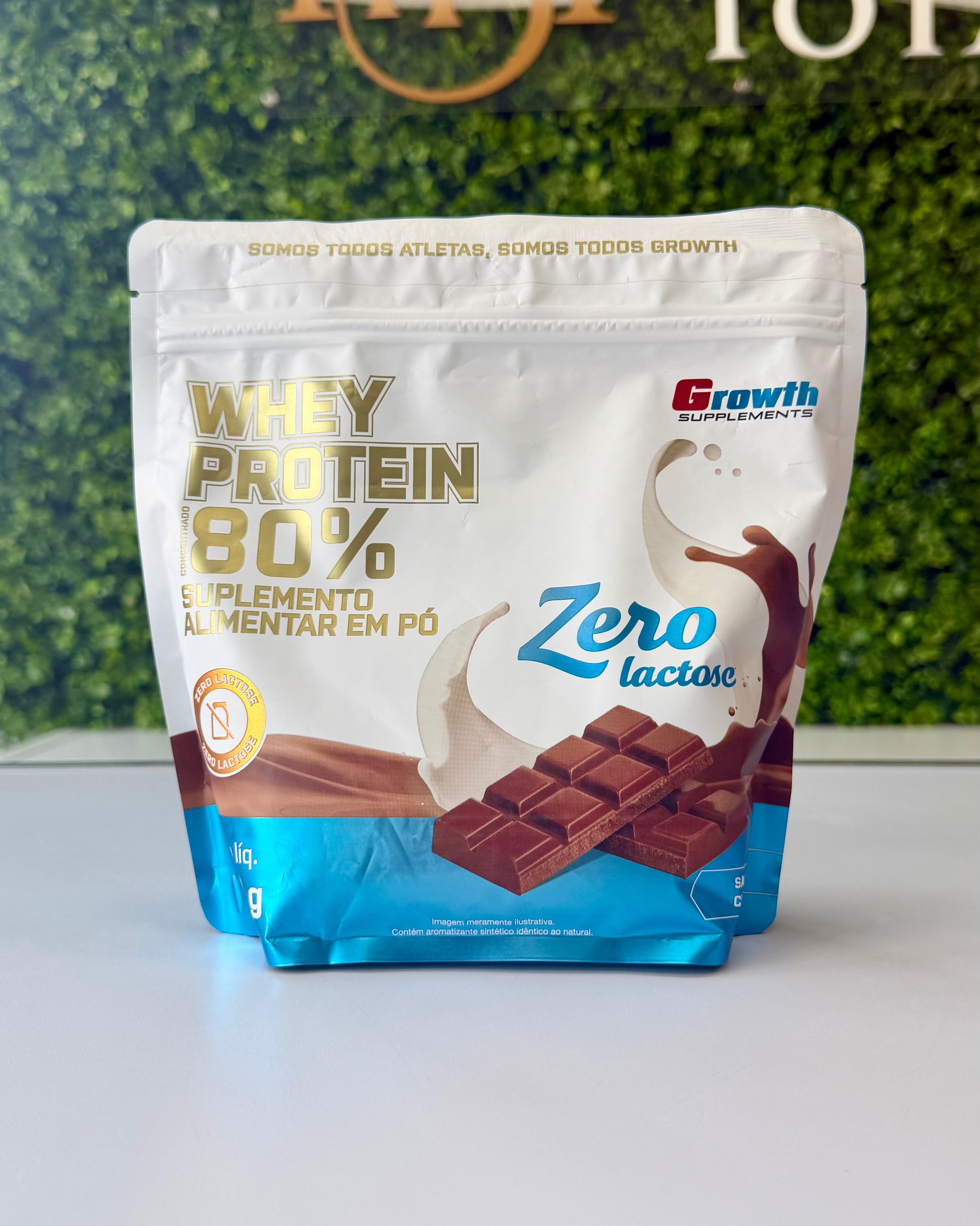 Growth Whey Protein 80% Zero Lactose Chocolate-450g