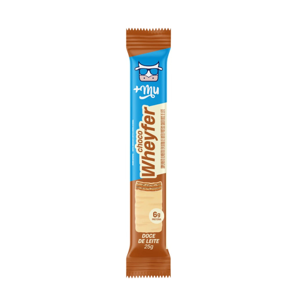 +Mu Barra de Proteína ChocoWheyfer Doce de Leite-25g