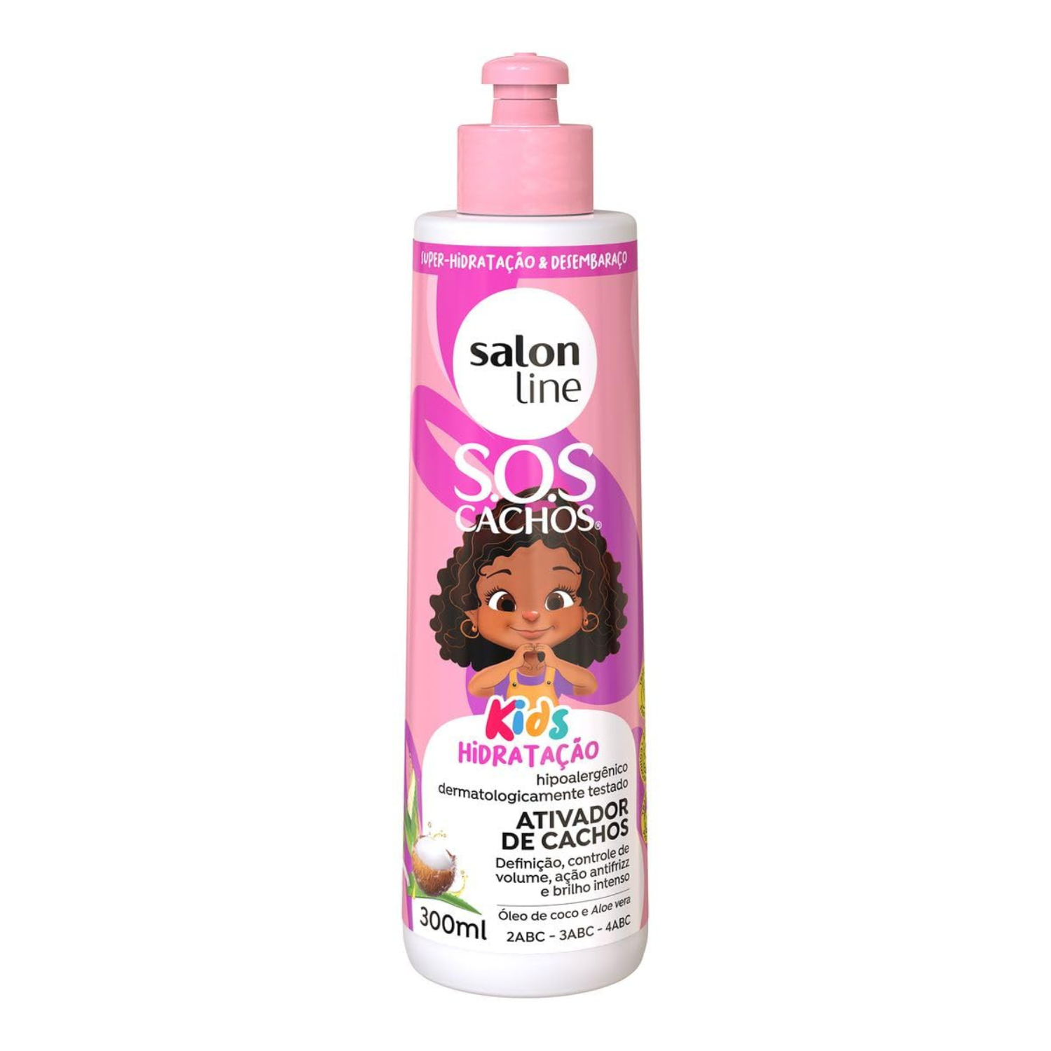 S.O.S Cachos Kids Hidratação Ativador de Cachos-300ml