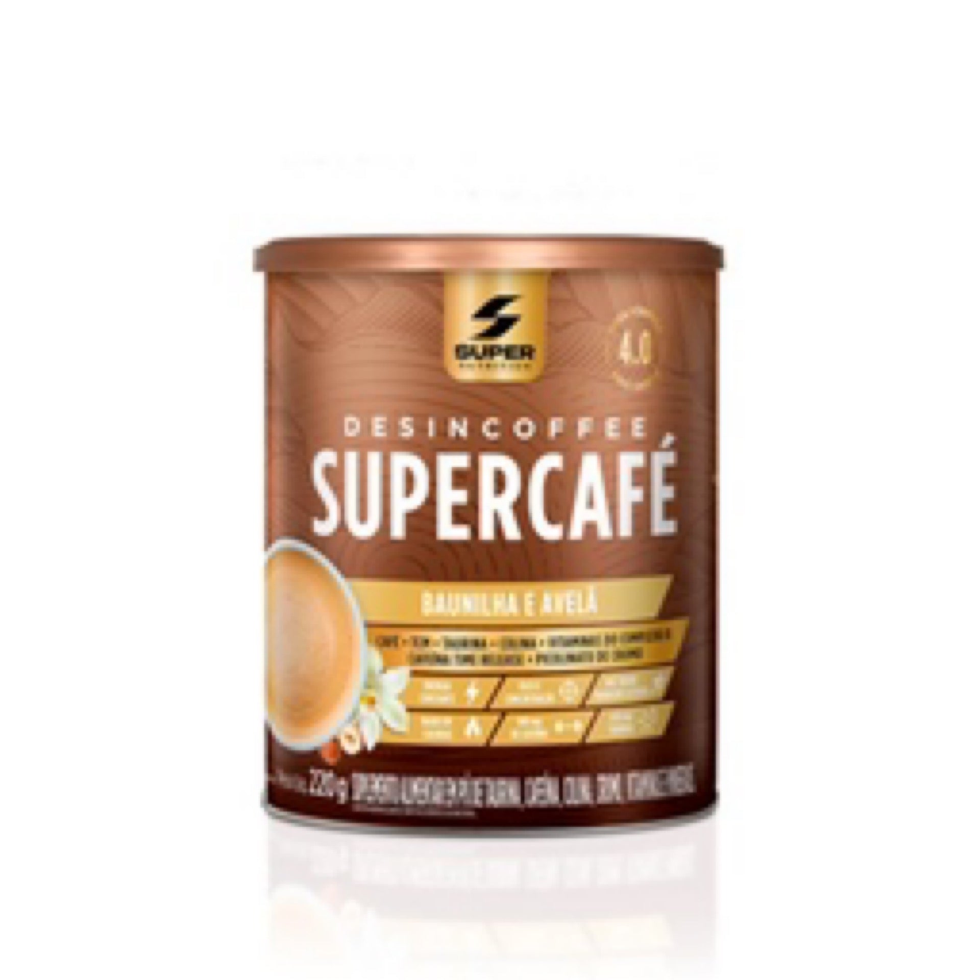 SuperCafé Baunilha e Avelã- 220g
