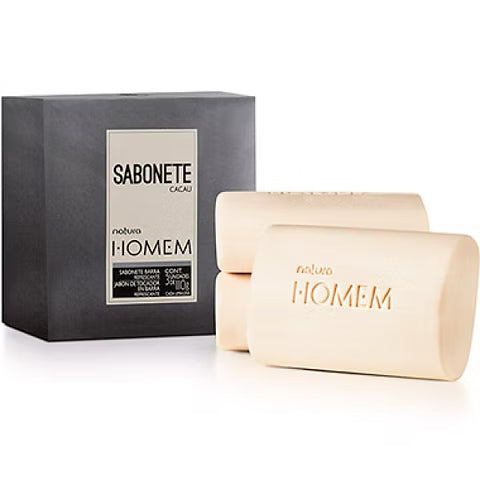 Natura Sabonete Homem-3 unidades