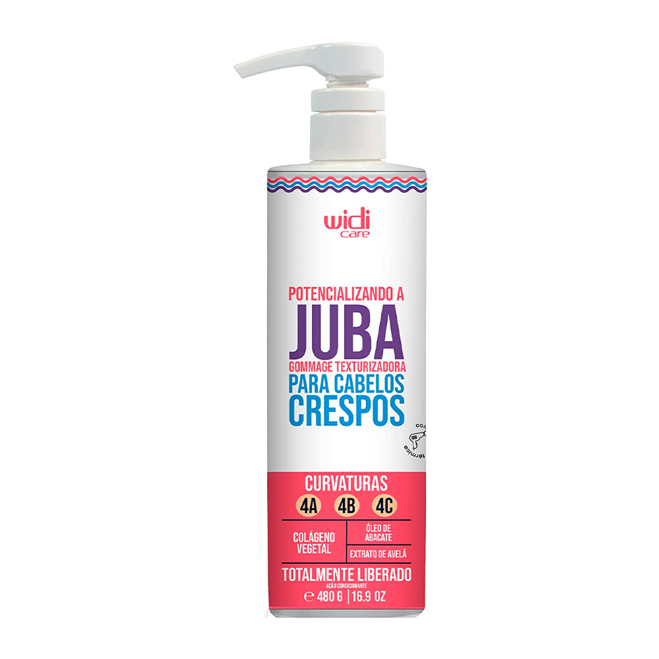 Widi Juba Potencializador para Cabelos Crespos-480g
