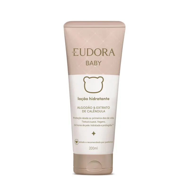 Eudora Baby Algodão e Extrato de Calêndula Loção Hidratante - 200ml
