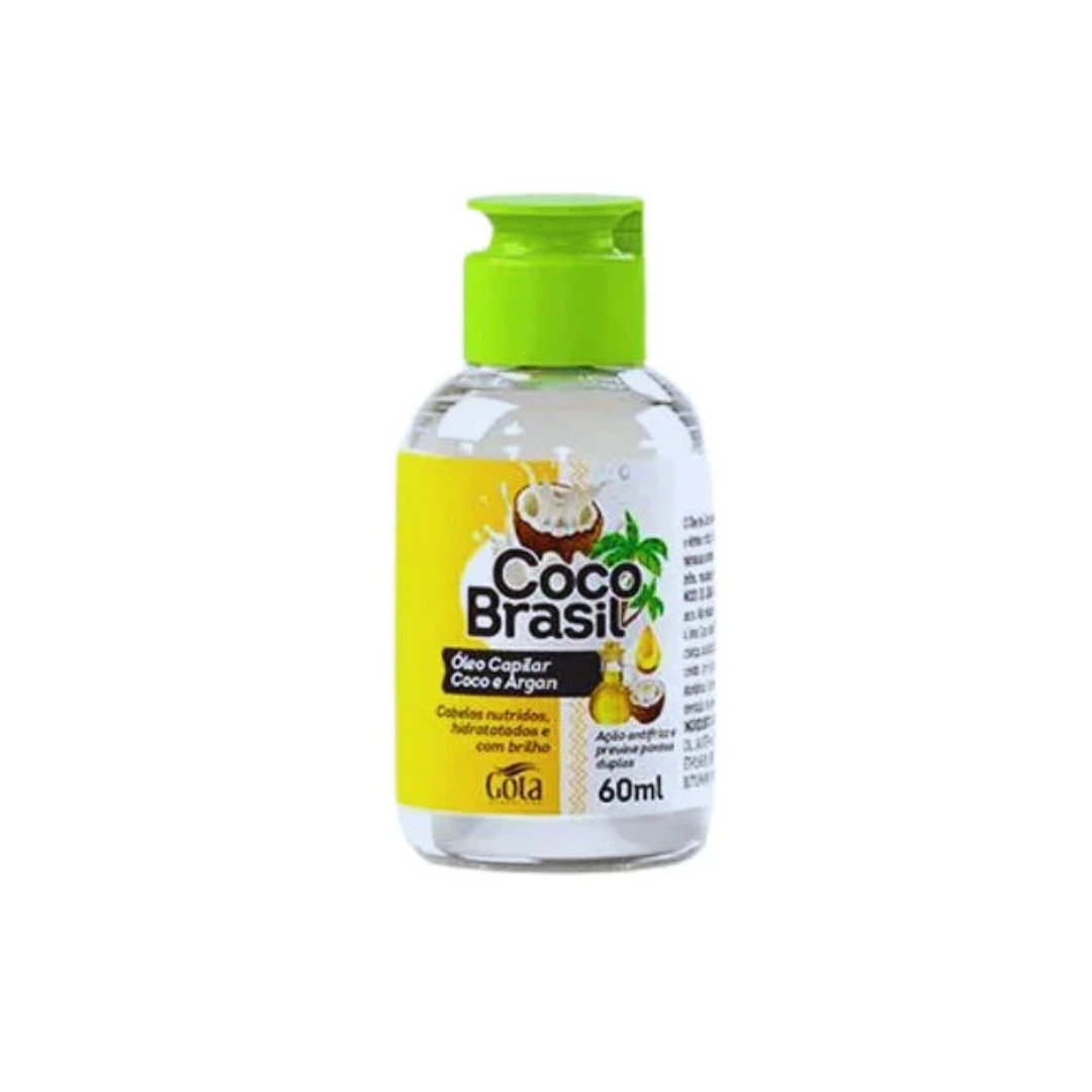 Coco Brasil Óleo Capilar Coco e Argan-60ml