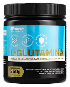 Growth L-Glutamina-250g