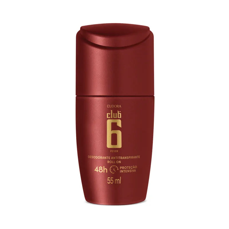 Eudora Club 6 Fever Men Desodorante Roll On - 55ml