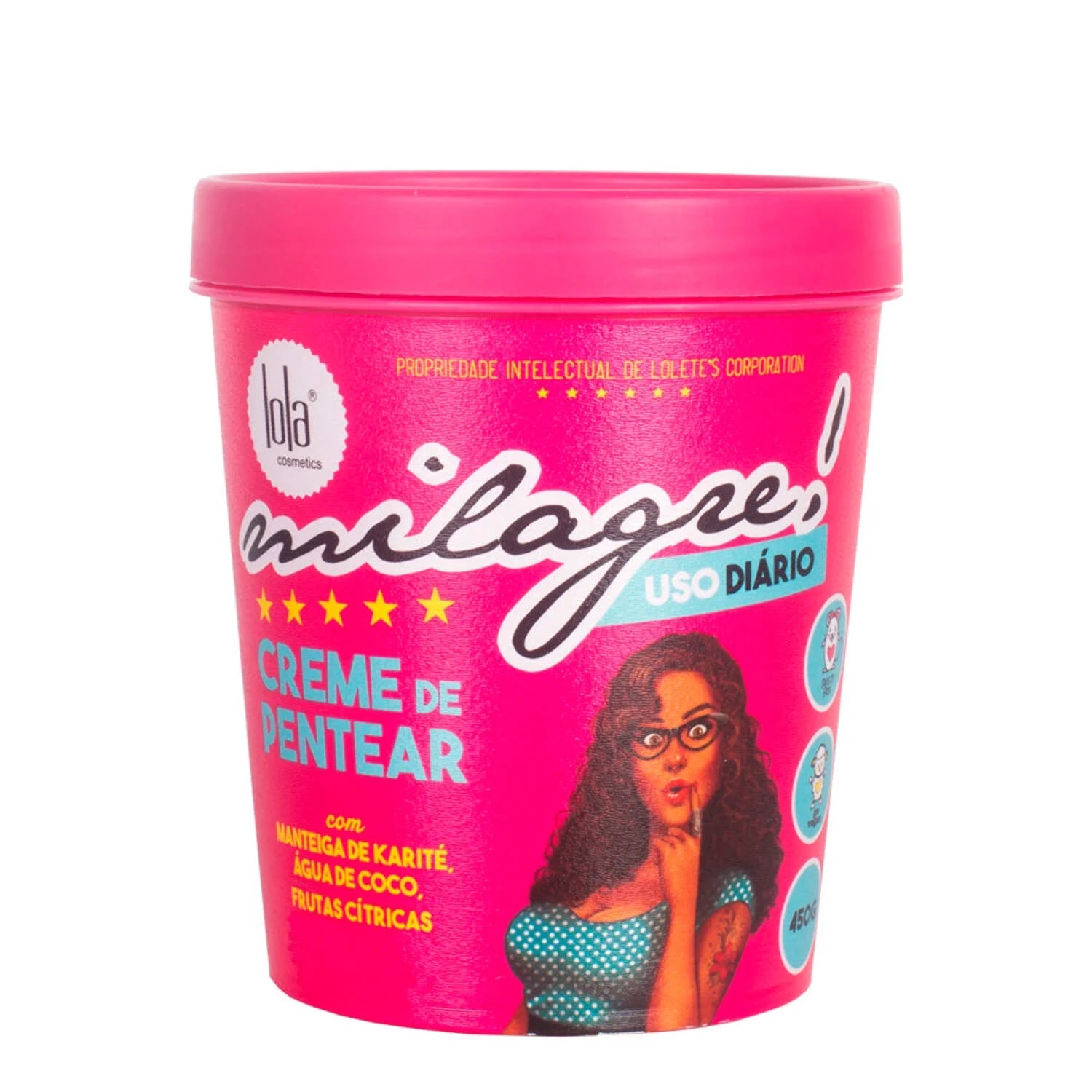Lola From Rio Milagre Creme de Pentear-450g