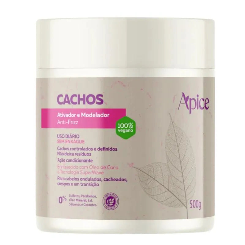 Apice Cachos Ativador e Modelador Anti-Frizz-500g