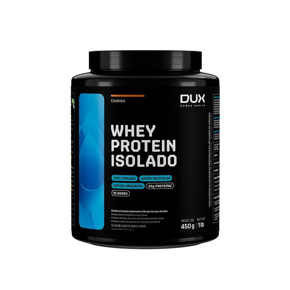 Dux Whey Protein Isolado Cookies-450g