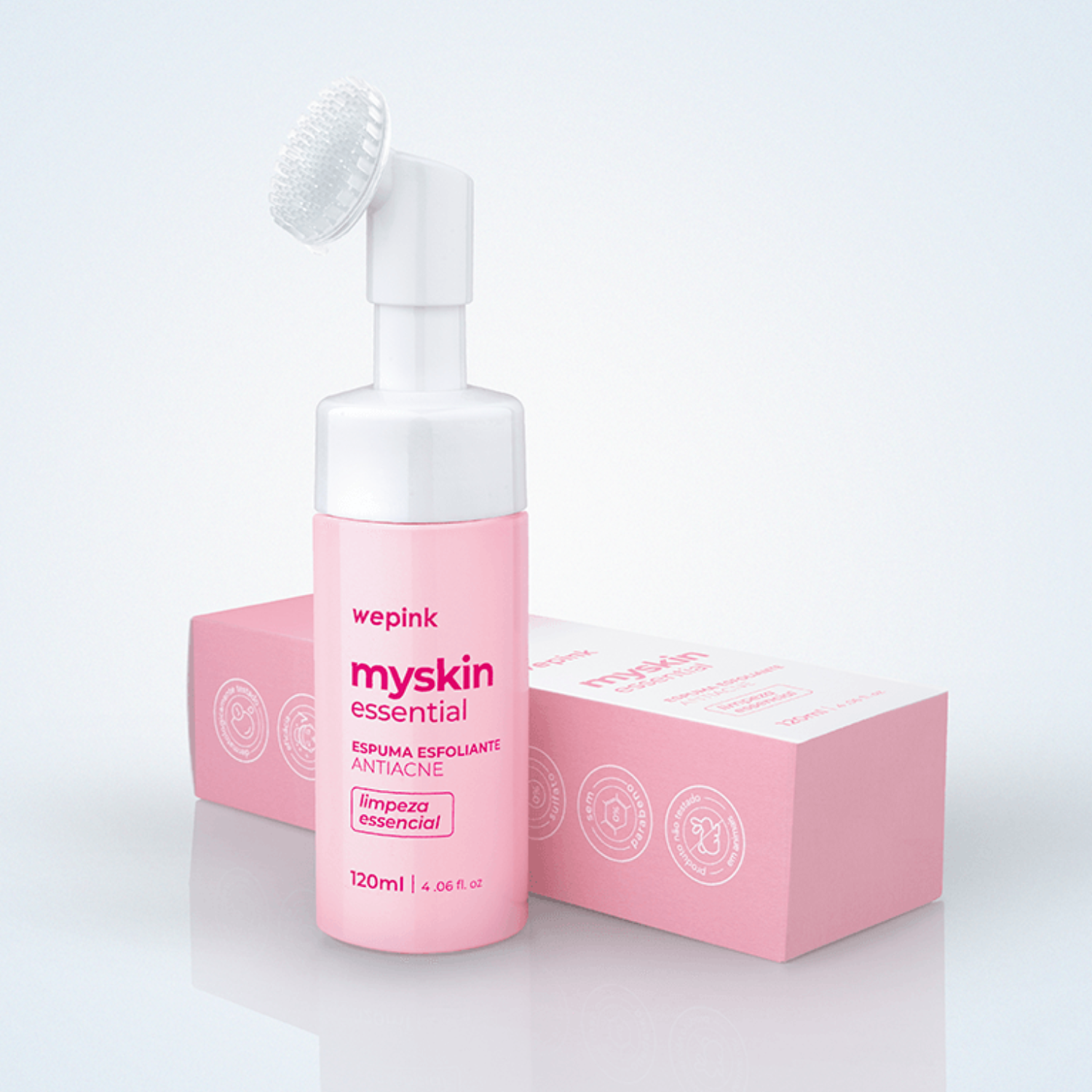 Wepink Myskin Essential Espuma Esfoliante Antiacne-120ml