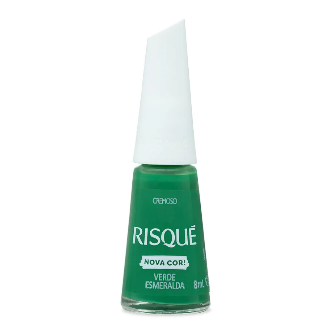 Risqué Verde Esmeralda Cremoso-8ml