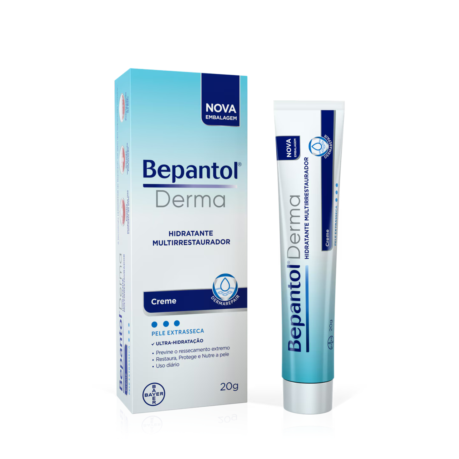 Bepantol Derma Hidratante Multirrestaurador Facial-20g