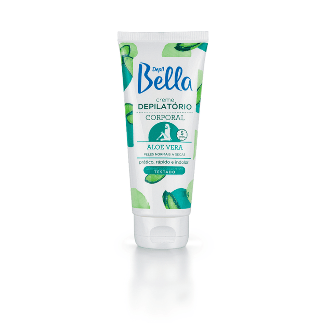 Depil Bella Creme Depilatório Corporal Aloe Vera-100g