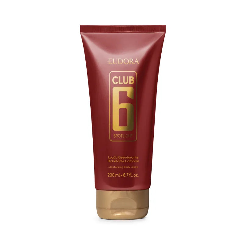 Eudora Club 6 Spotlight Men Hidratante Corporal - 200ml
