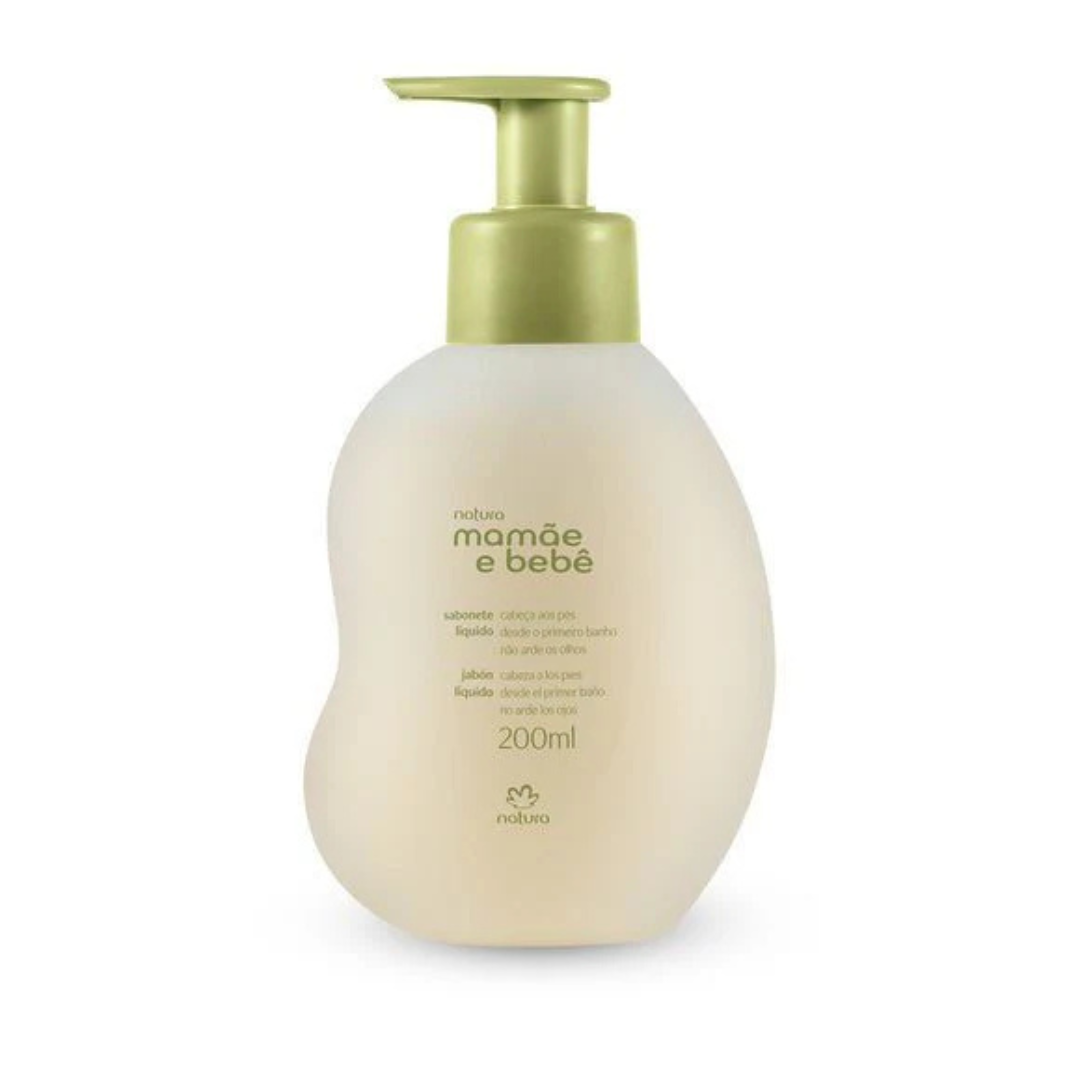 Natura Mamãe e Bebê Sabonete Líquido-200ml