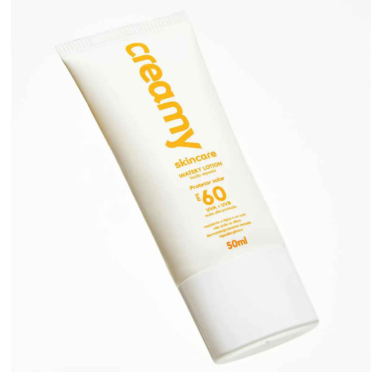 Creamy Protetor Solar Watery Lotion FPS60-50ml